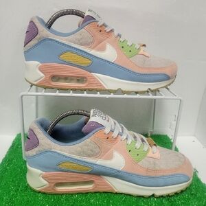Nike Air Max 90 Sun Club Shoes Womens Size 9 Multicolor Sneakers DJ9997-100 RARE
